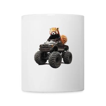 Roter Panda - Tasse - Weiß - Vorne