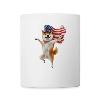 Shiba Inu - Tasse - Weiß - Vorne