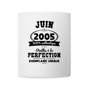 20th Anniversary - June 2005 Perfection - Mug - white - Front
