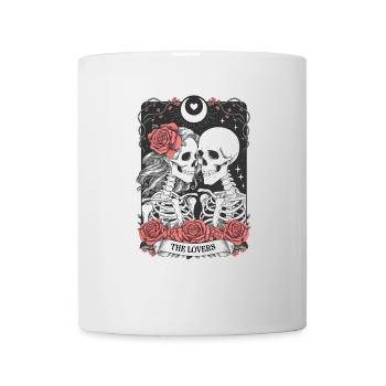 Tarotkarte - Tasse - Weiß - Vorne