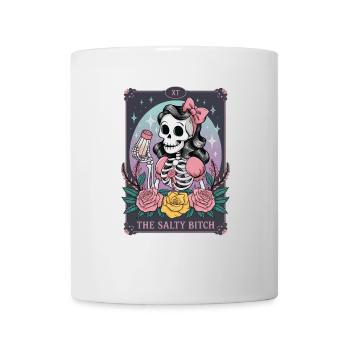 Tarotkarte - Tasse - Weiß - Vorne