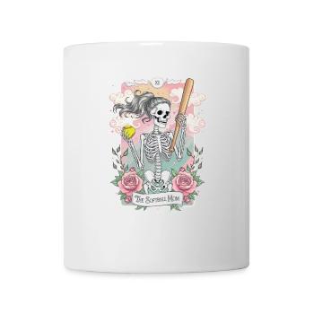Tarotkarte - Tasse - Weiß - Vorne