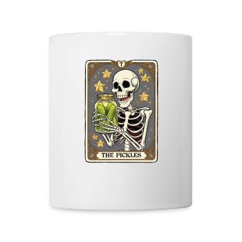 Tarotkarte - Tasse - Weiß - Vorne