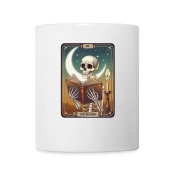 Tarotkarte - Tasse - Weiß - Vorne
