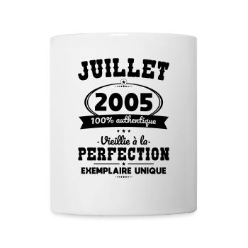 20th Anniversary - July 2005 Perfection - Mug - white - Front