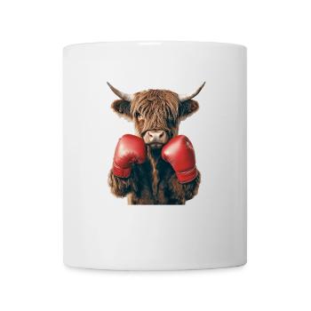 Hochlandrind - Tasse - Weiß - Vorne