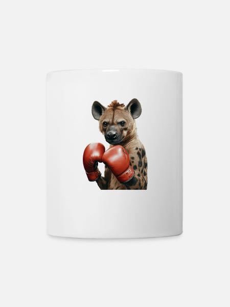 Hyäne - Tasse - Weiß