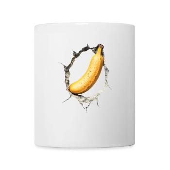 Banane - Tasse - Weiß - Vorne