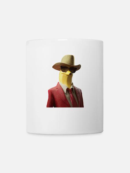 Banane - Tasse - Weiß