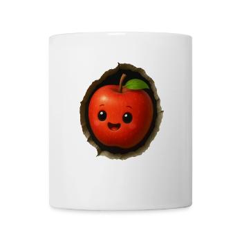 Apfel - Tasse - Weiß - Vorne