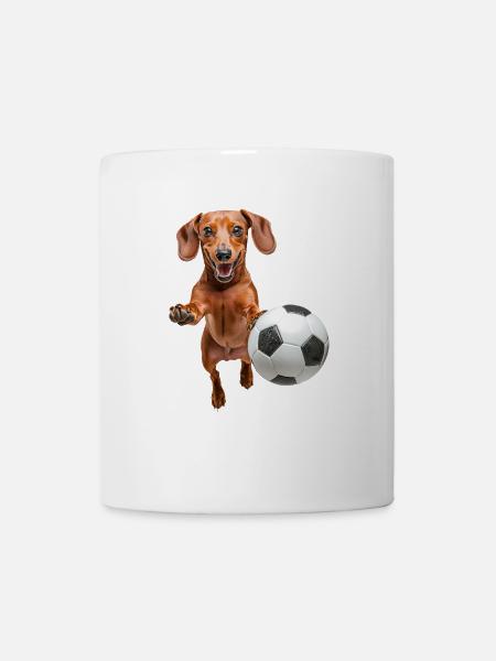 Dackel - Tasse - Weiß