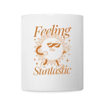 Sensation de soleil - Mug blanc - blanc - Devant