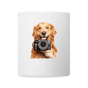 Golden Retriever - Tasse - Weiß - Vorne