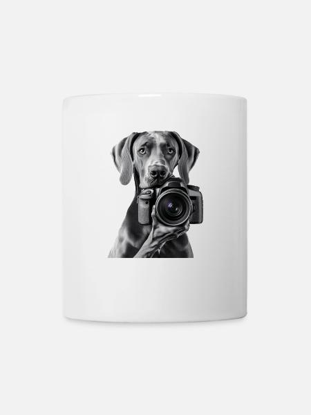 Deutsche Dogge - Tasse - Weiß