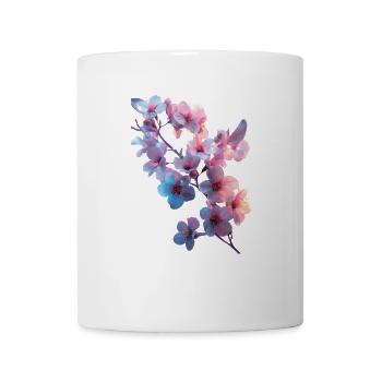 Kirschblüten - Tasse - Weiß - Vorne