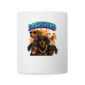 Dackel - Tasse - Weiß - Vorne
