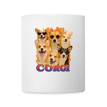 Corgi - Tasse - Weiß - Vorne