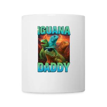Leguan-Papa - Tasse - Weiß - Vorne