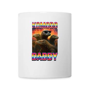 Komodo Papa - Tasse - Weiß - Vorne
