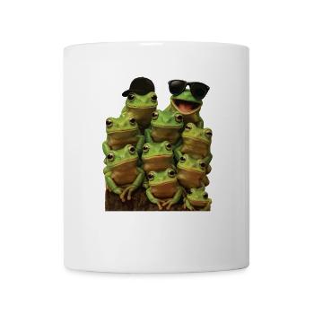 Frosch - Tasse - Weiß - Vorne