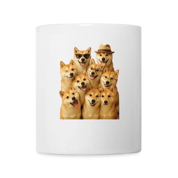 Shiba Inu - Tasse - Weiß - Vorne