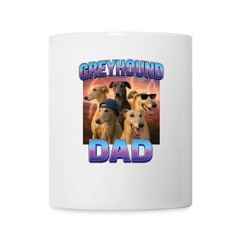 Windhund - Tasse - Weiß - Vorne