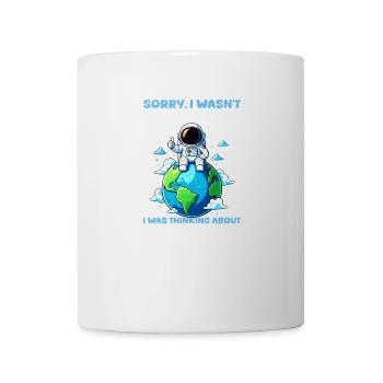 Erde Planet - Tasse - Weiß - Vorne