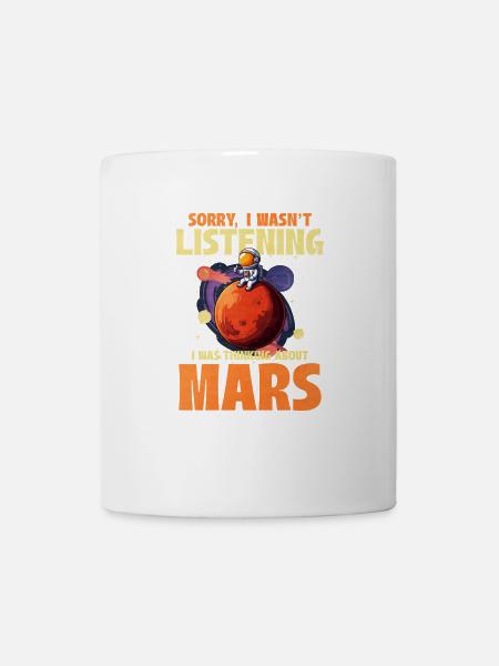 Mars - Tasse - Weiß