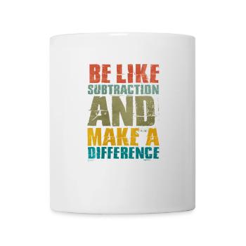 Mathe - Tasse - Weiß - Vorne