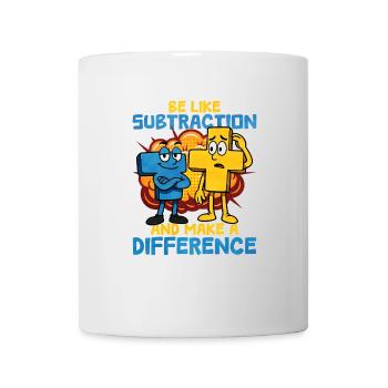 Mathe - Tasse - Weiß - Vorne