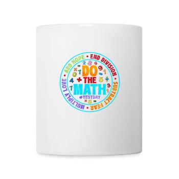Mathe - Tasse - Weiß - Vorne