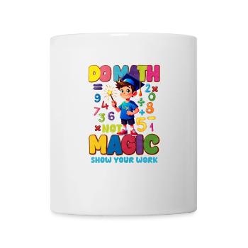 Mathe - Tasse - Weiß - Vorne