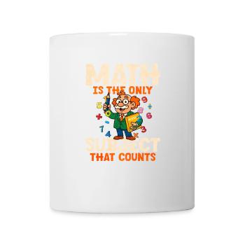Mathe - Tasse - Weiß - Vorne