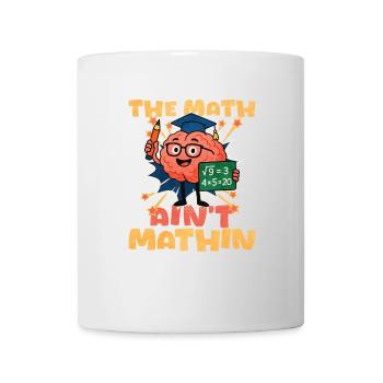 Mathe - Tasse - Weiß - Vorne