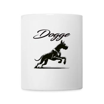 Proud of my Great Dane – Majestic, faithful, gentle - Mug - white - Front