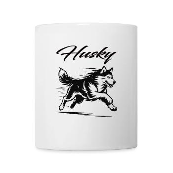 Cool Husky – Strong, loyal and full of energy - Mug - white - Front