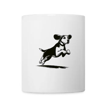 Cute Beagle Design – For Real Dog Fans - Mug - white - Front