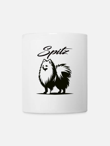 Spitz Design – Der charmante Wirbelwind - Tasse - Weiß