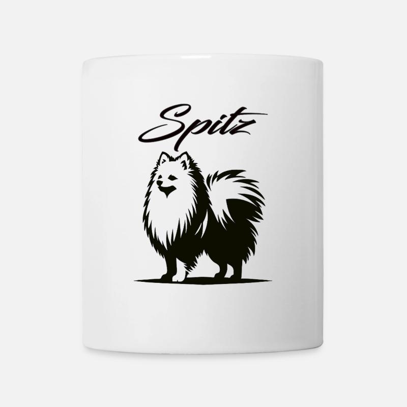 Spitz Design – Der charmante Wirbelwind - Tasse - Weiß