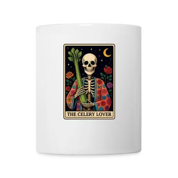 Tarot au céleri - Mug blanc - blanc - Devant