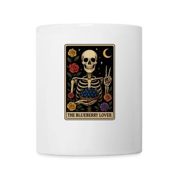 Heidelbeere Tarot - Tasse - Weiß - Vorne
