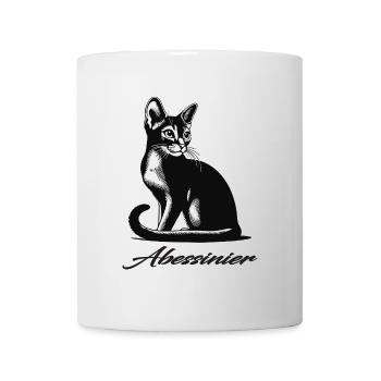 Abyssinian Cat Design, Elegant and Full of Character - Mug - white - Front
