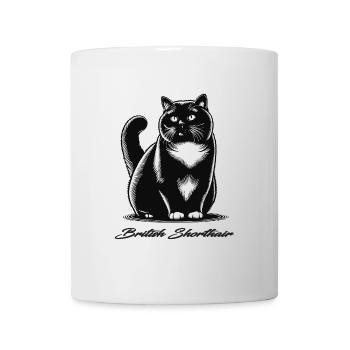 British Shorthair – Noble, calme et moelleux - Mug blanc - blanc - Devant
