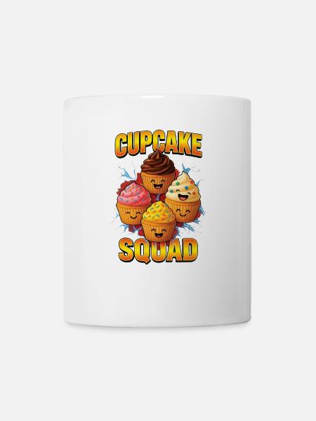 Cupcake - Tasse - Weiß