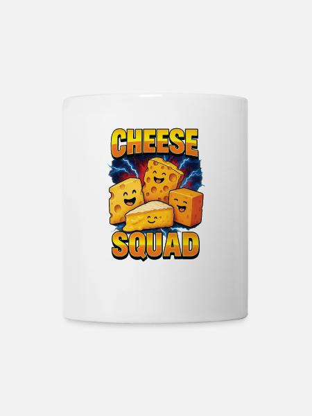 Käse - Tasse - Weiß