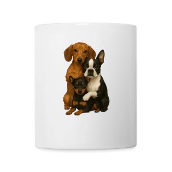 Dog Dogs Cute Dogs - Mug - white - Front