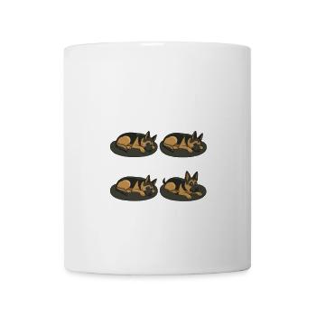 German Shepherd - Mug - white - Front