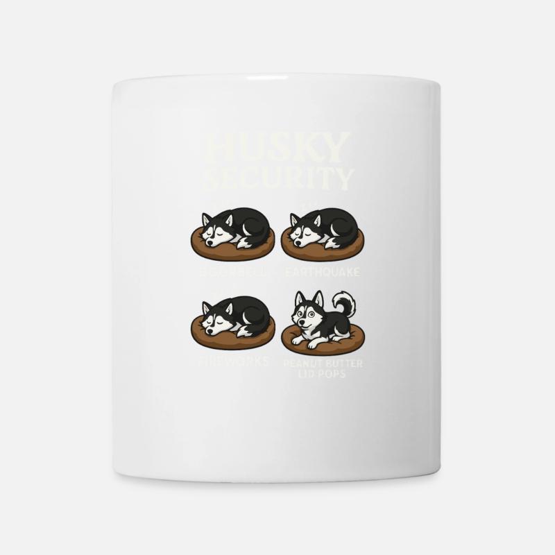 Husky - Tasse - Weiß