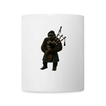 Cornemuse Gorilla - Mug blanc - blanc - Devant