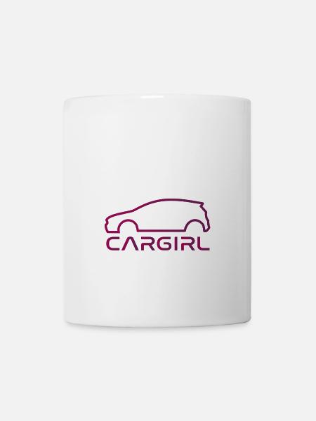 Car Girl - Mug - white